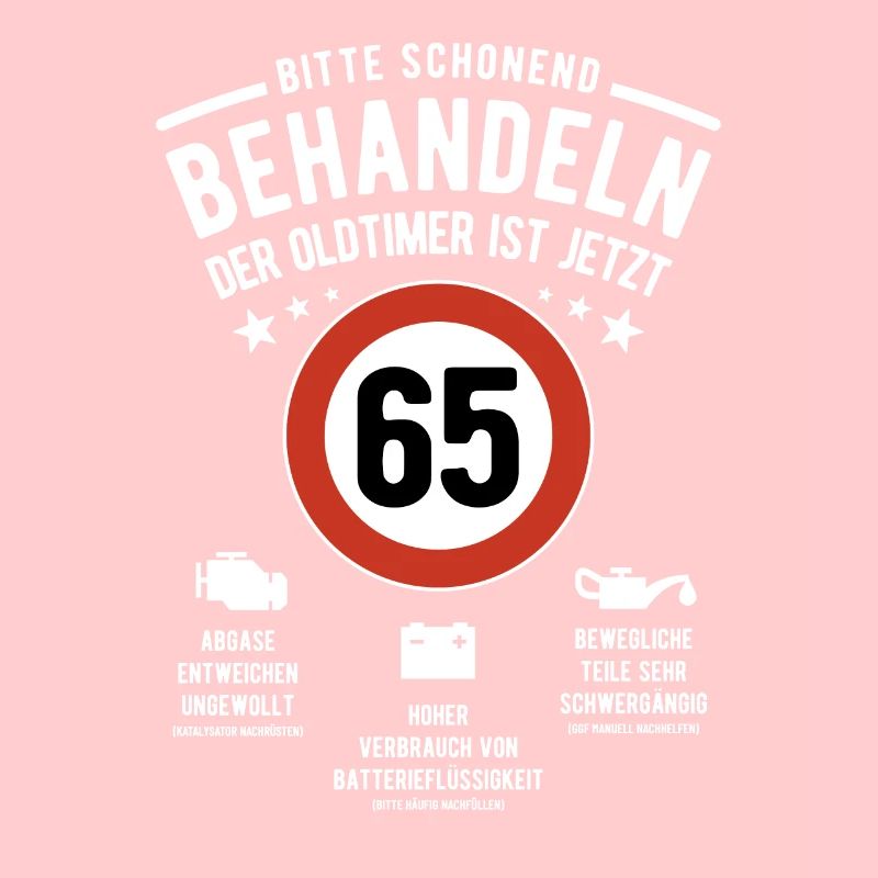 Oldtimer schonend behandeln - 65. Geburtstag