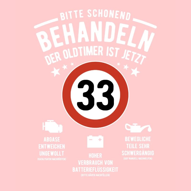 Oldtimer schonend behandeln - 33. Geburtstag