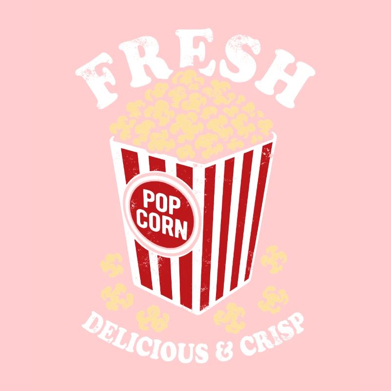 Frisches Popcorn - knusprig, lecker - Geschenk