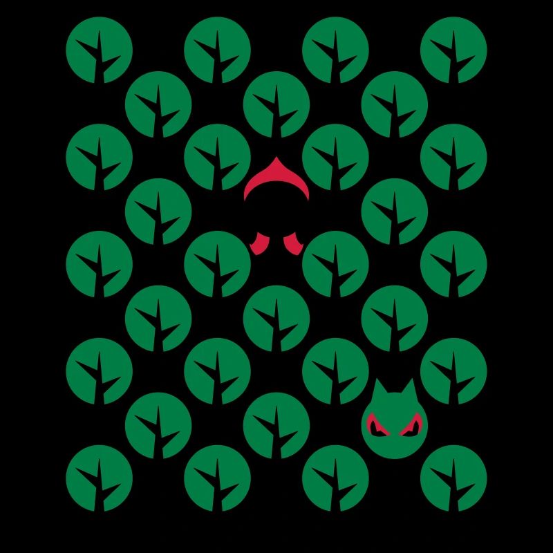 Fairytale - Märchen - Rotkäppchen - Wolf - Grafik