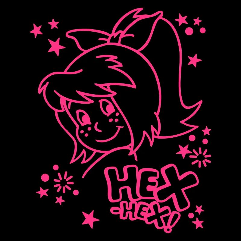 Blocksberg Gesicht HEX-HEX! Line Art