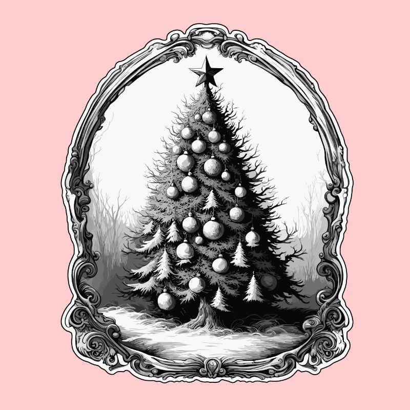 Christmas Tree / Fir / Baubles / Star