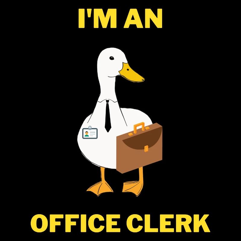 Je suis commis de bureau | Canard dans une suite