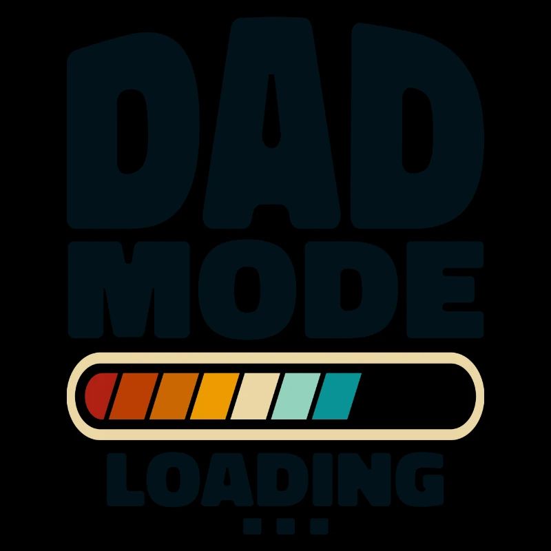 Lustiger Dad-Modus Loading Zitat Bester Vater aller Zeiten