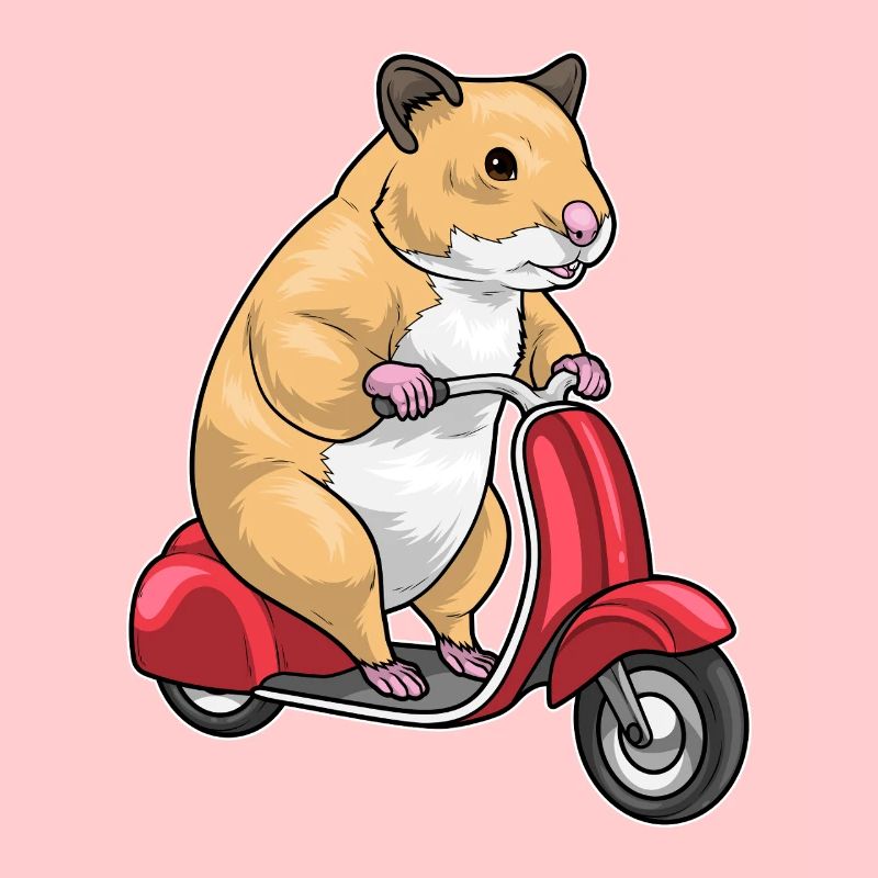 Hamster Motorroller