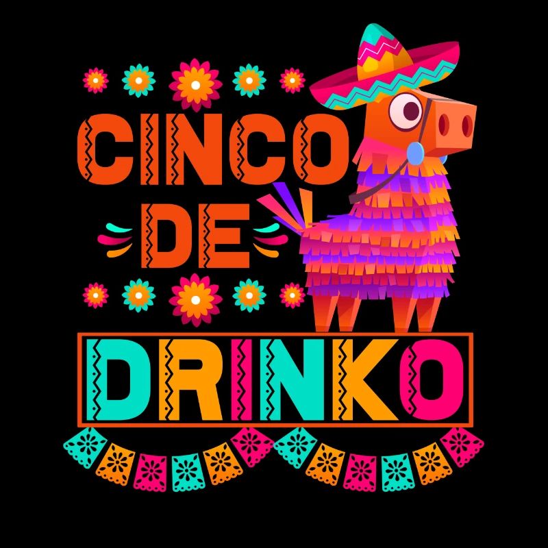 Pinata Cinco De Mayo Celebrate Drink