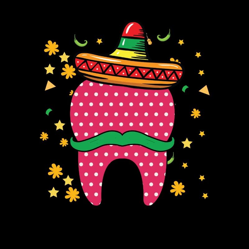 Cinco De Mayo Zahn Sombrero Mexican Dentist