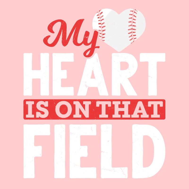 Kinder Baseball Softball Mama Baseball Herz