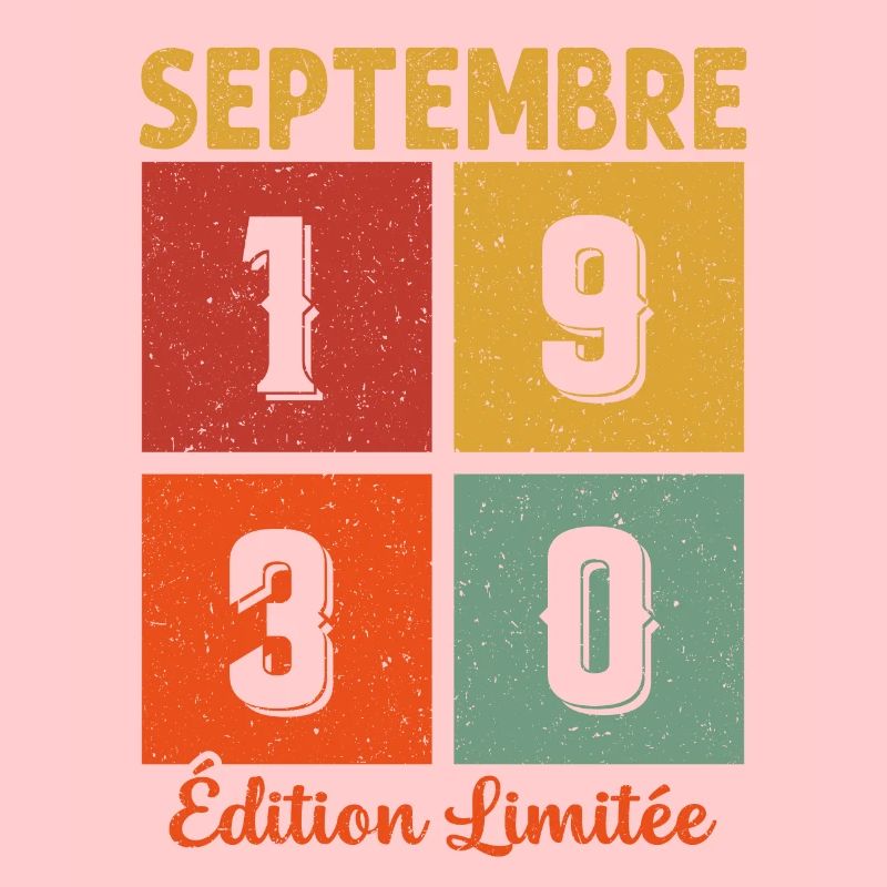 Septembre 1930 Original Idée Cadeau Anniversaire