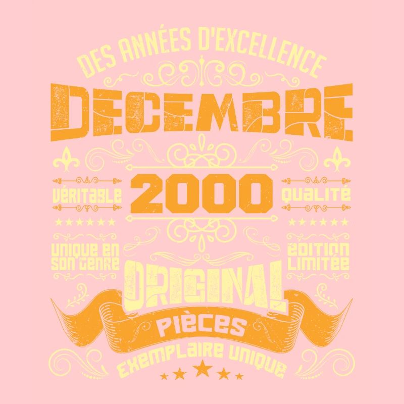 VINTAGE DÉCEMBRE 2000 ORIGINAL PIÈCES