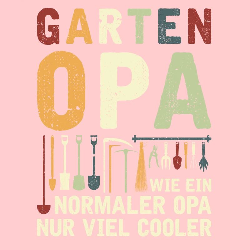 Garten Opa Lustiger Gärtner Opa