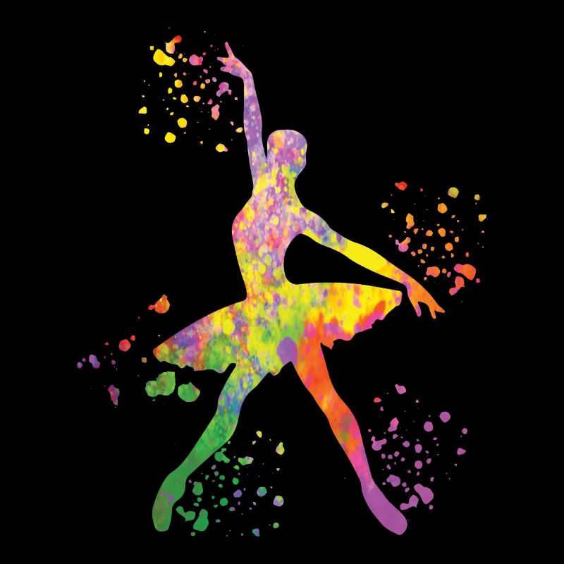 Ballet Danseuse Colorsplash Ballerina