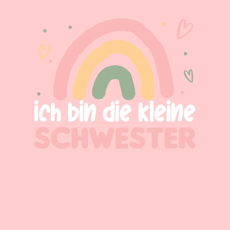 Große Schwester Regenbogen Süßes Geschwister 2024