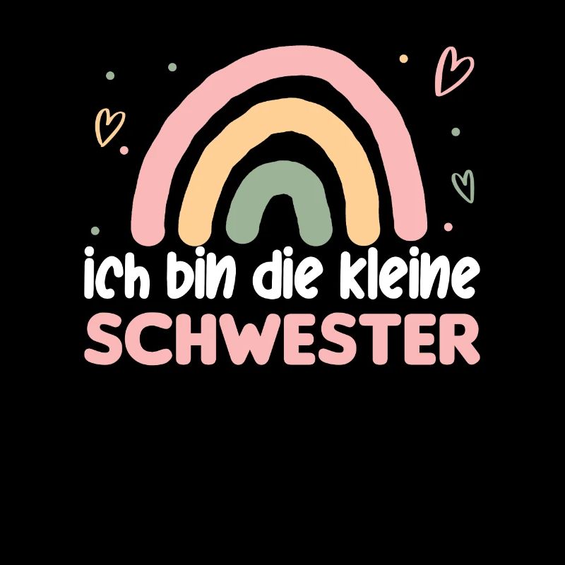 Große Schwester Regenbogen Süßes Geschwister 2024