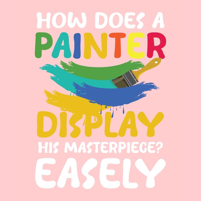 How Does A Painter Display His Masterpiece Easely