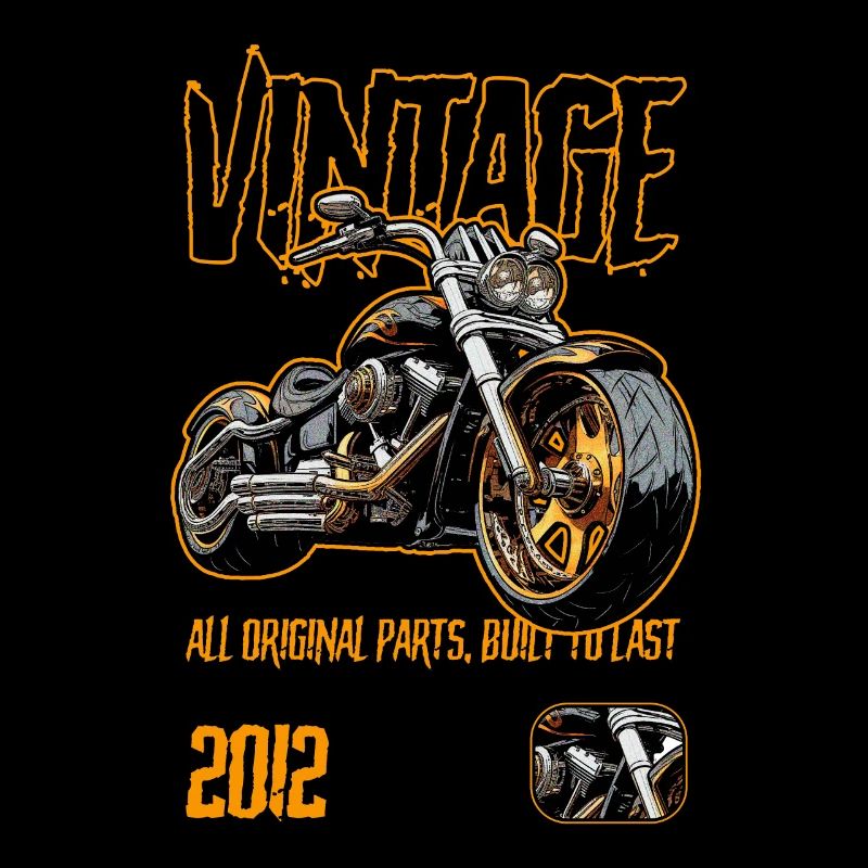 Motorrad Geburtstag 2012