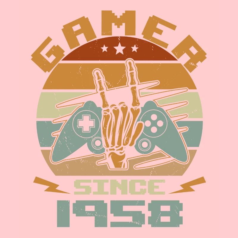 Gamer Since 1958 - Gaming Geburtstagsgeschenk 1958