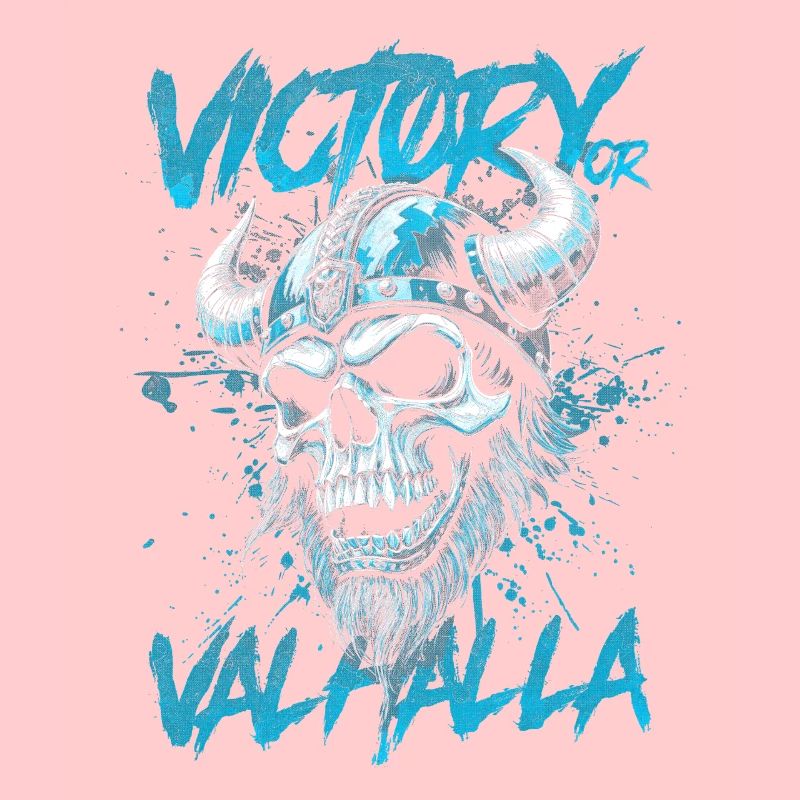 Nordischer Wikingersieg oder Walhalla