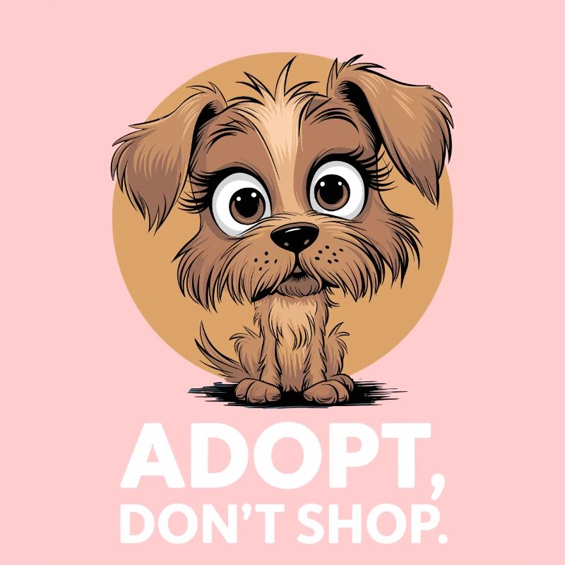 Adopter, ne pas acheter - Chien mignon