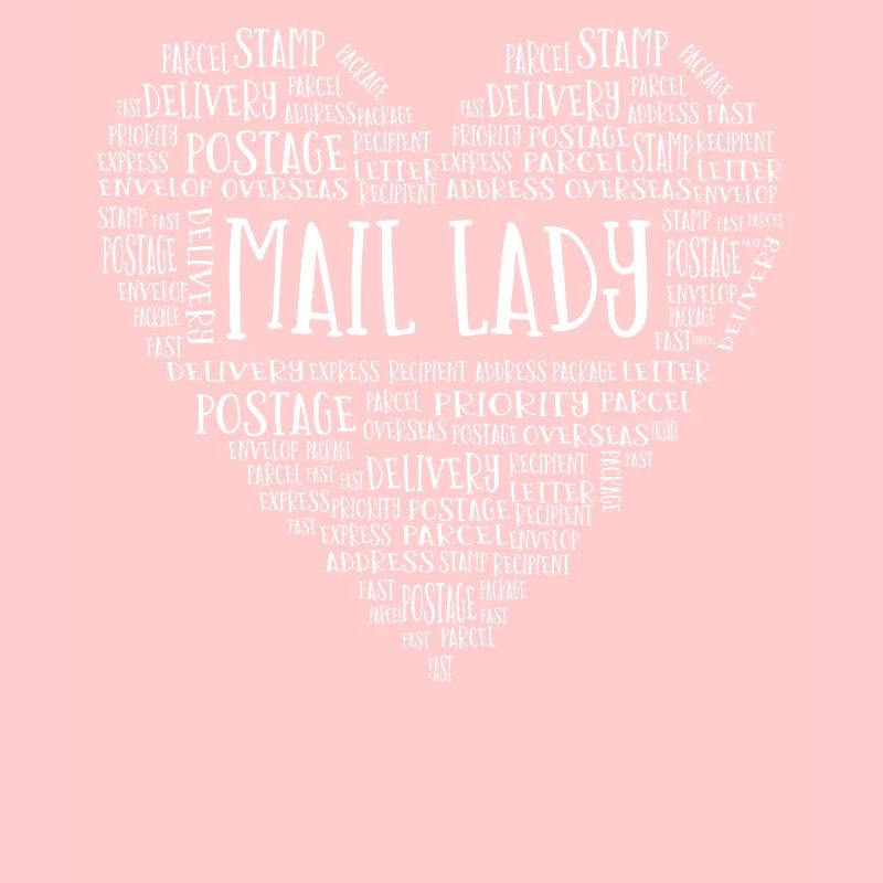 Dame de la poste, livraison postale