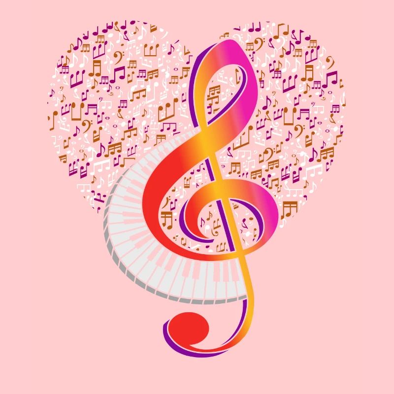 Musicien Clavier Violon Clef Clef Clef