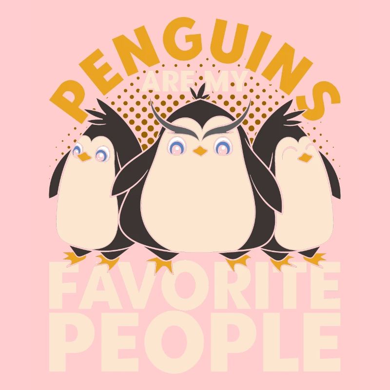 Lustige Geschenkidee Tiermotiv Pinguin