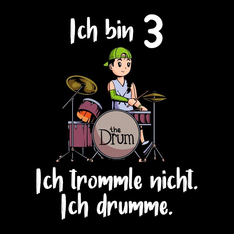 Ich bin 3 - Mädchen Schlagzeuger