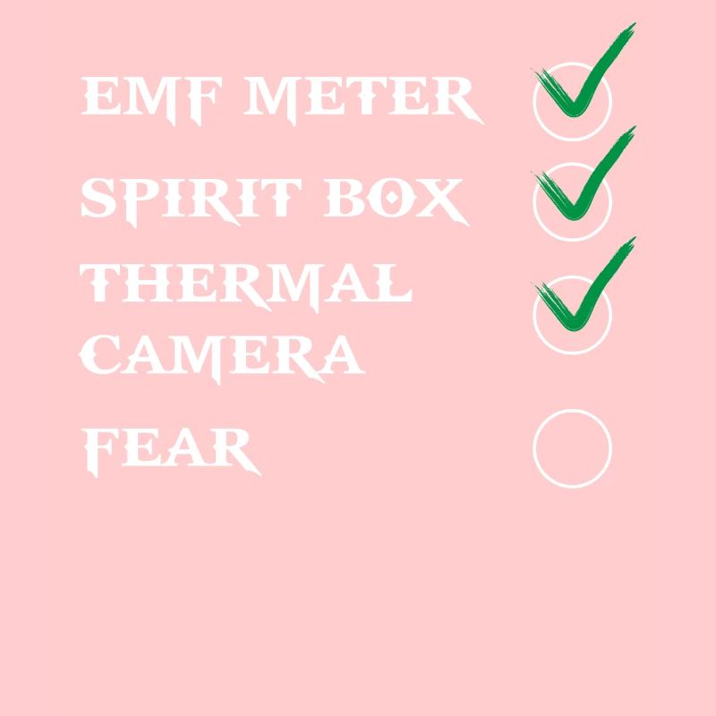 Ghost Hunter, compteur EMF, caméra thermique