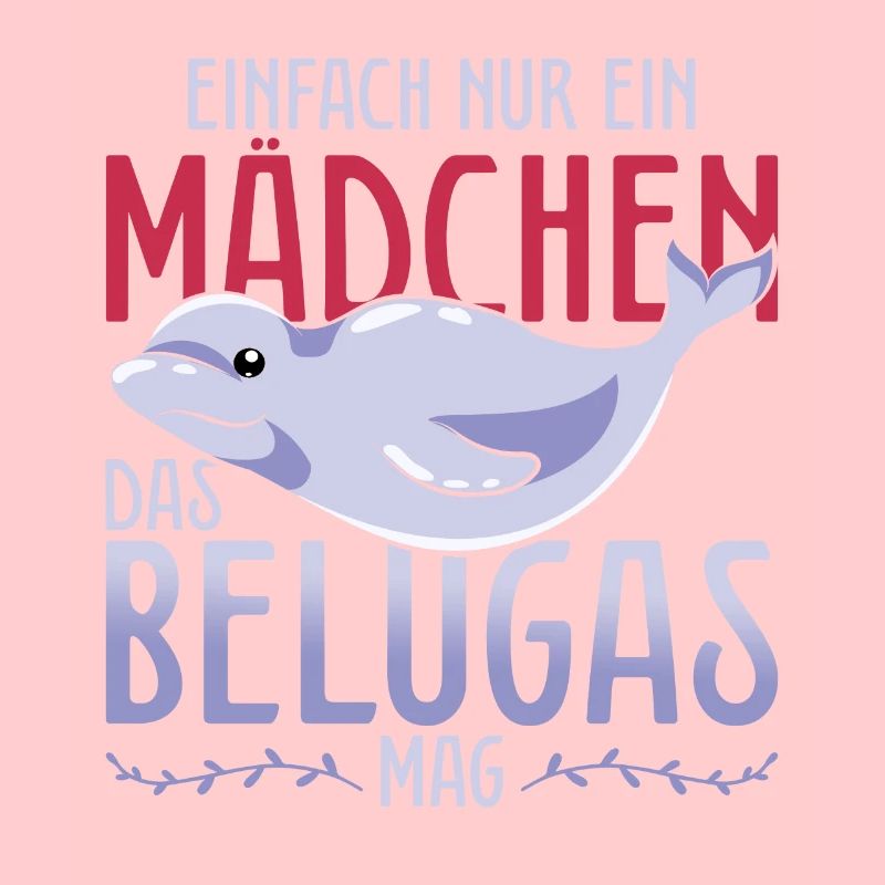 Meerestier Ozean Tier Mädchen Geschenk Beluga Wal