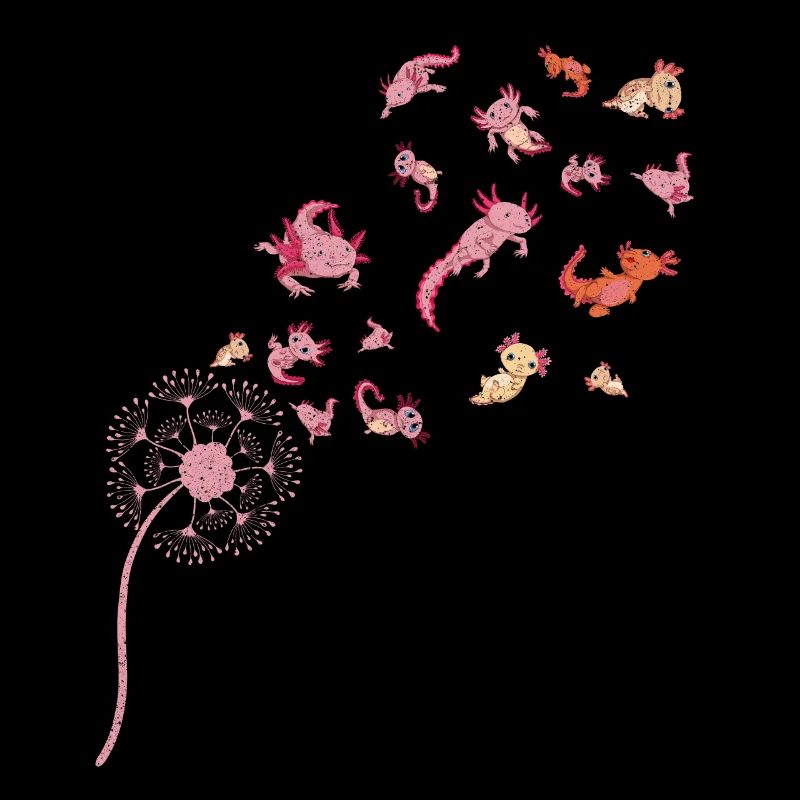 Amphibien à queue Pet Gift Dandelion Axolotl