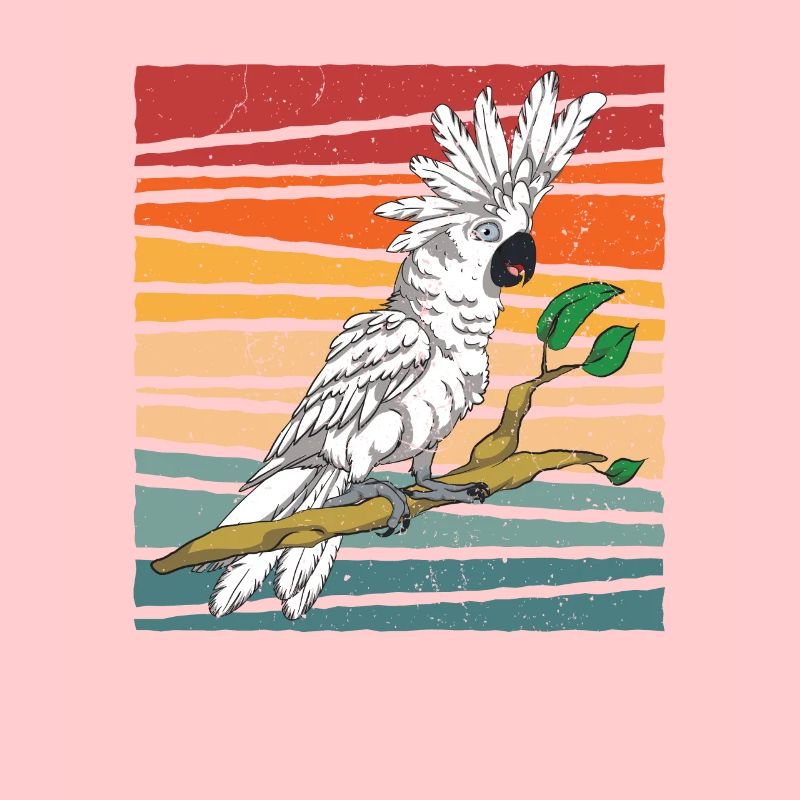 Cacatoès rétro