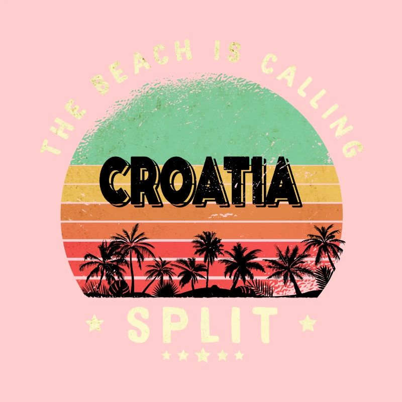 Split Kroatien Strand Design