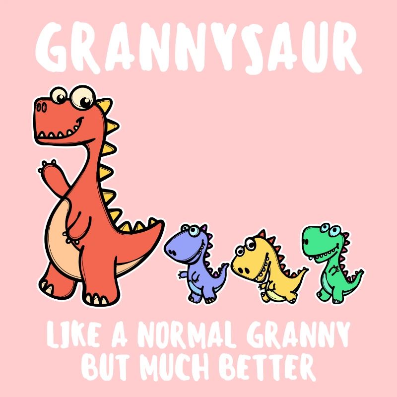 Oma Cool Statement Großmutter Dinosaurier