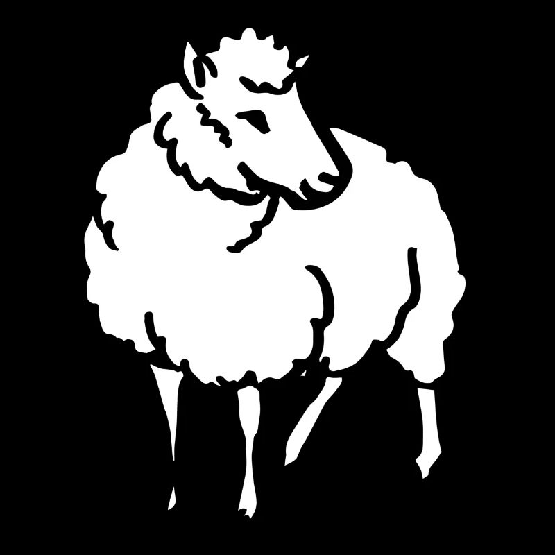 Sheep Aue Wool Agriculture Gift Funny