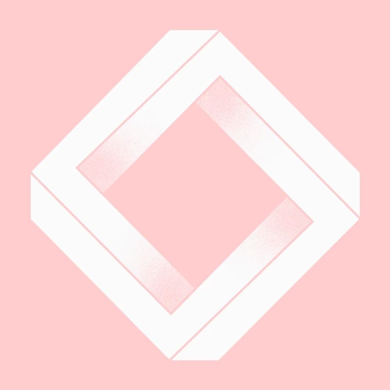 Weißer unmöglicher Diamant