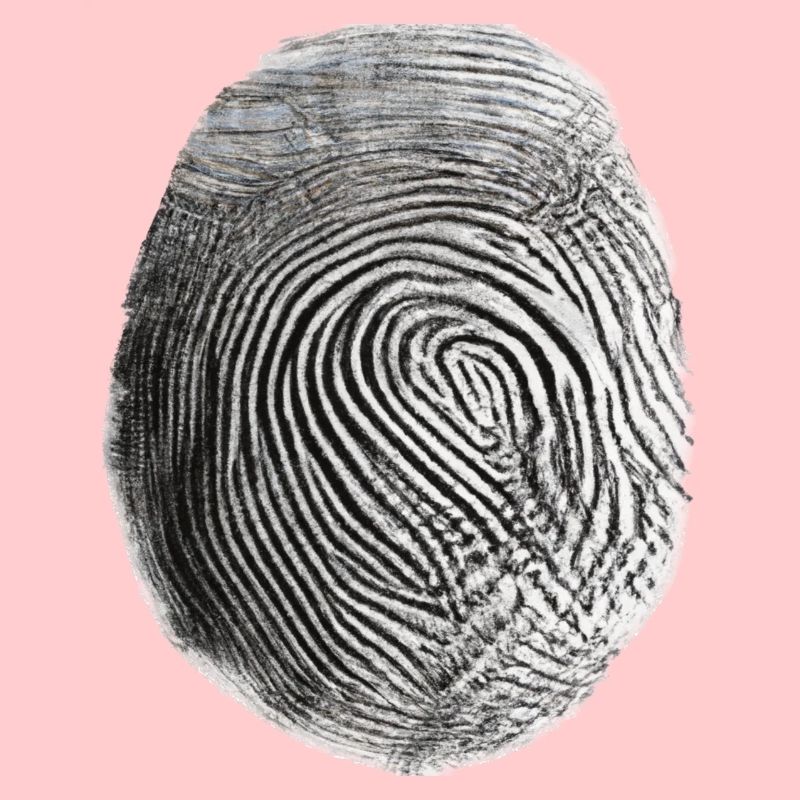 Empreinte digitale noire