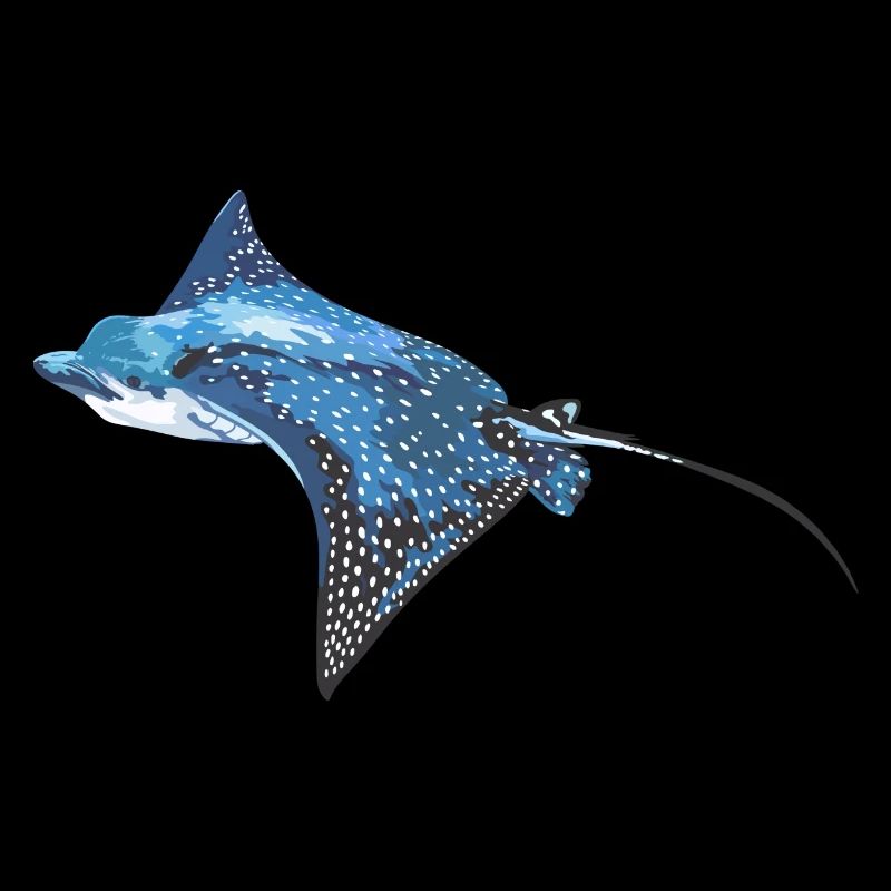 Rays, eagle rays, fish, sea creatures