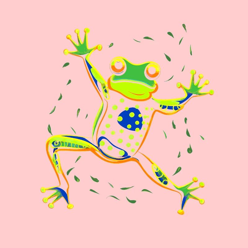 Dancing frog