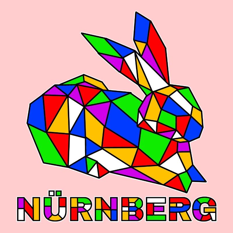 Nürnberg - Hase - Pop Art