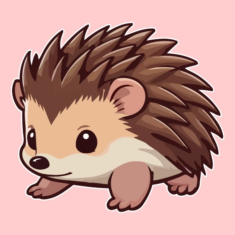 Mignon animal hérisson