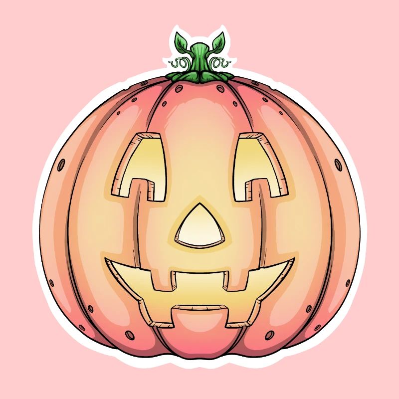 Conception de citrouille d’Halloween Jack-o'-Lantern