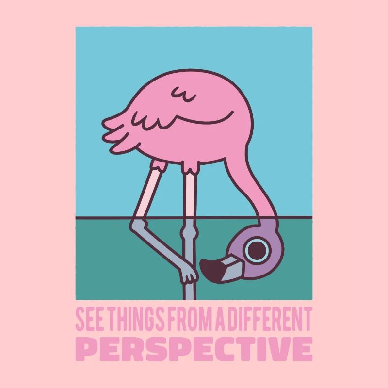 Flamingo voit les choses sous un angle différent