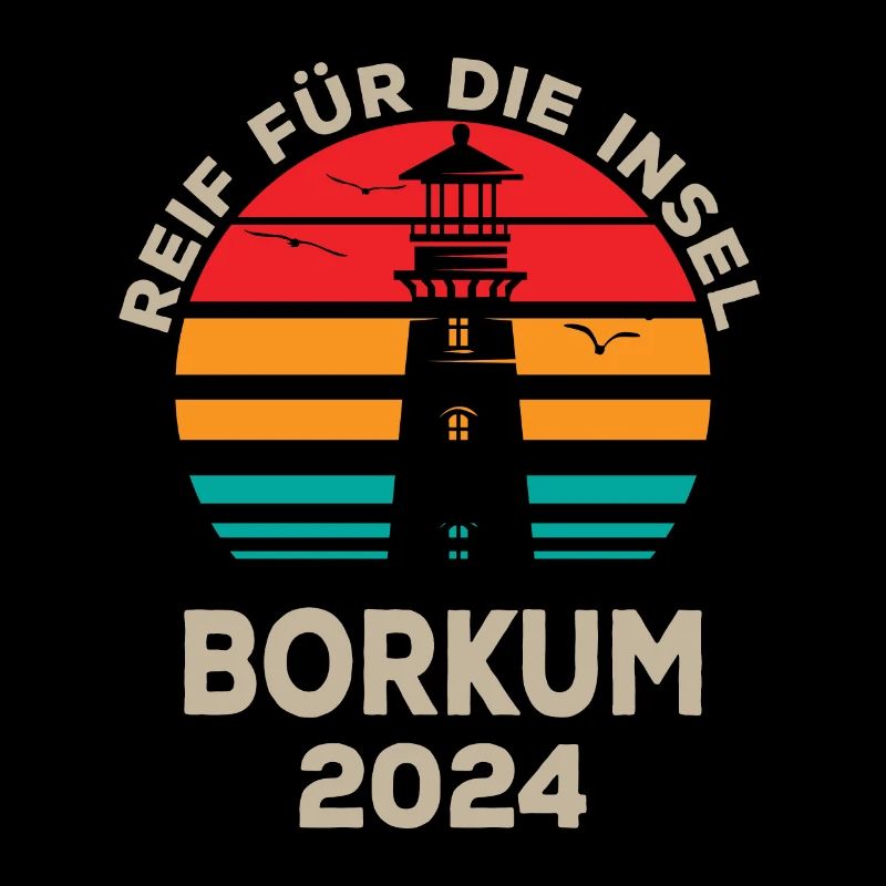 Borkum 2024 Leuchtturm Erlebnis Design