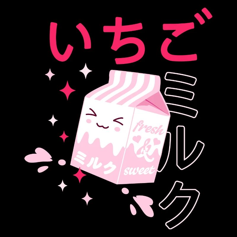 Erdbeermilch, Kawaii, Strawberry Milk