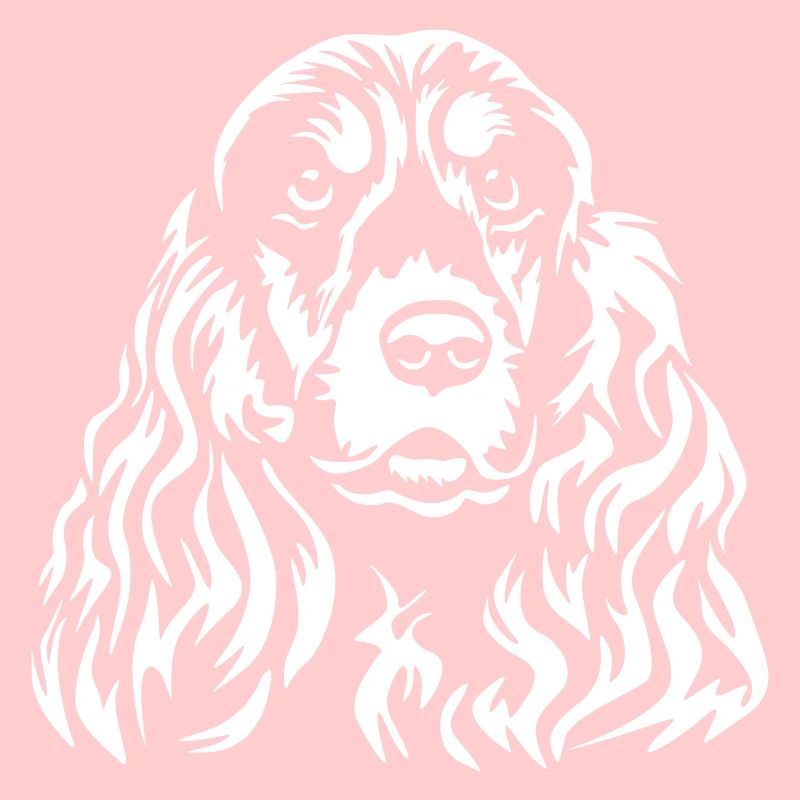 Cocker Spaniel Tête « Black Edition »