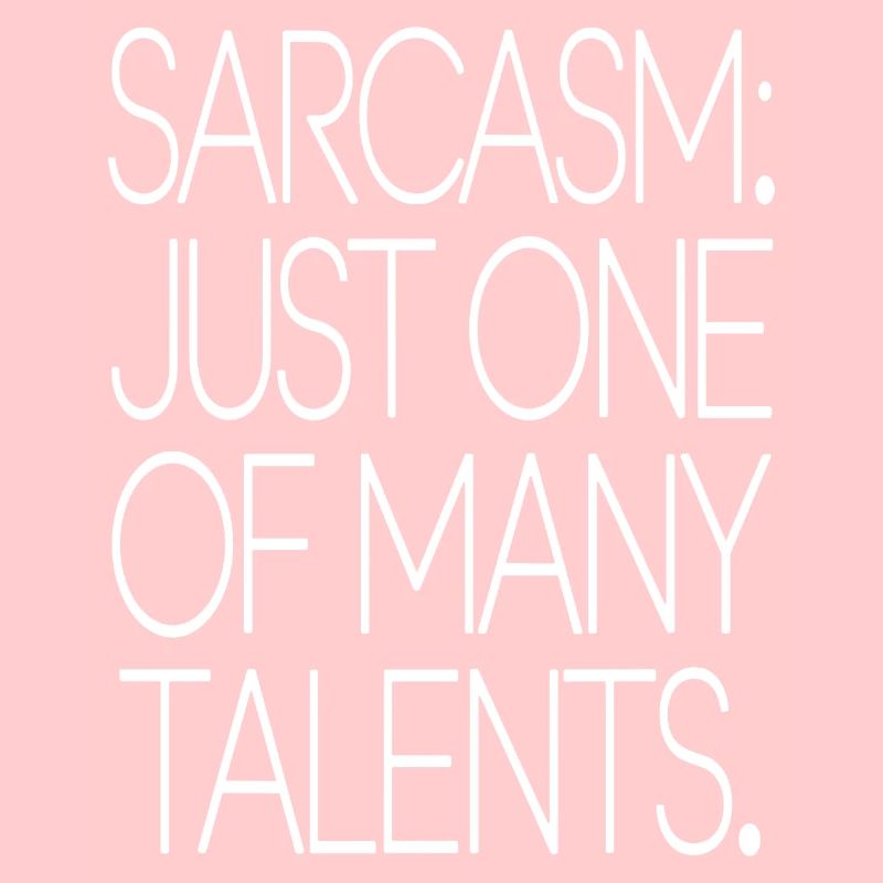 Sarkasmus Talent Statement Design