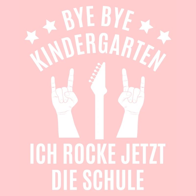 Kindergarten Abschied Bye Bye Ich rocke die Schule