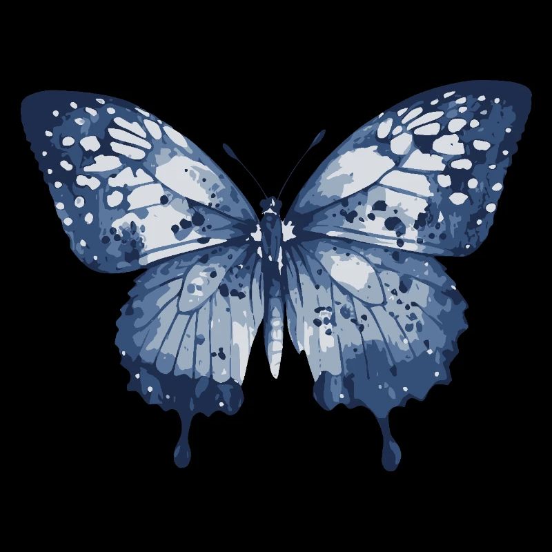 Butterfly Elegant Nature Motif