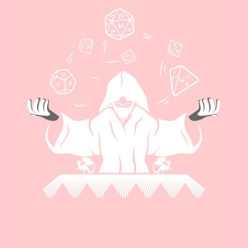 Game Master DM GOD D20 Wizard RPG de table