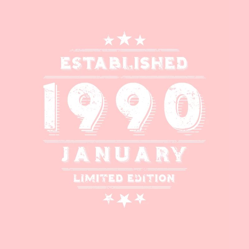 Geburtstag im Januar 1990 - January